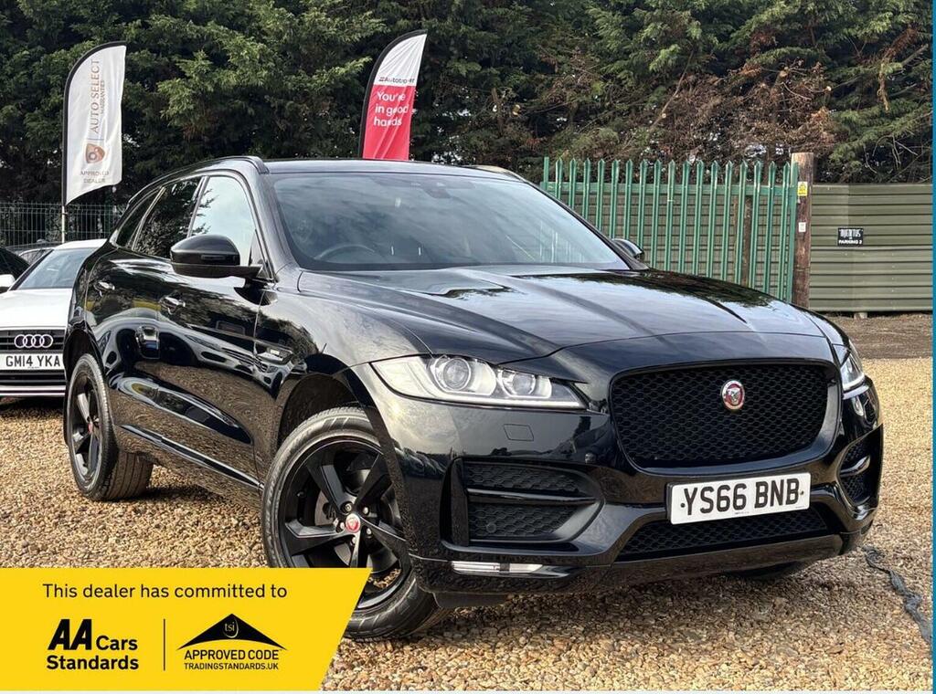 Jaguar F-Pace 2.0 D180 R-sport Awd Euro 6 Ss 2017 Black
