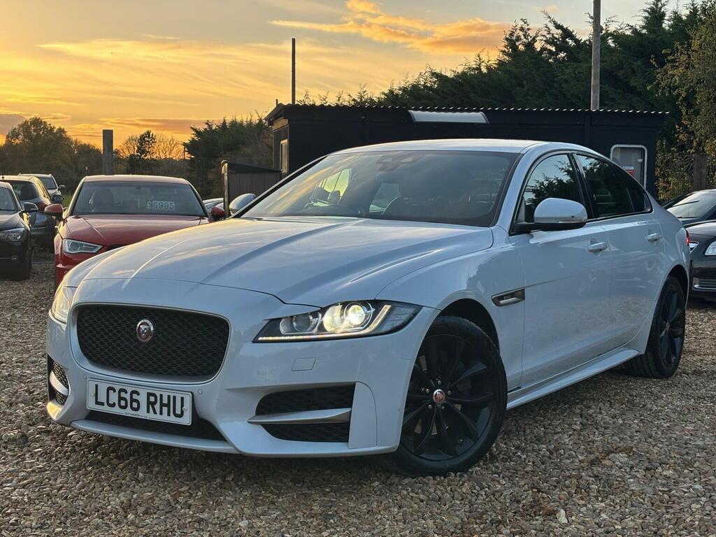 Jaguar XF 2.0D R-sport Euro 6 Ss 2017 White #3