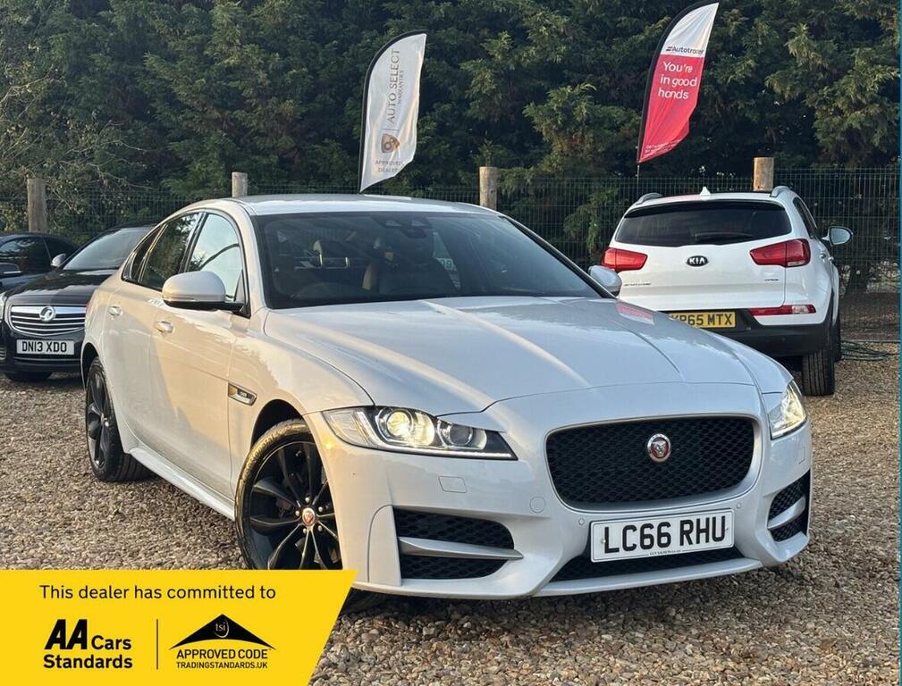 Jaguar XF 2.0D R-sport Euro 6 Ss 2017 White