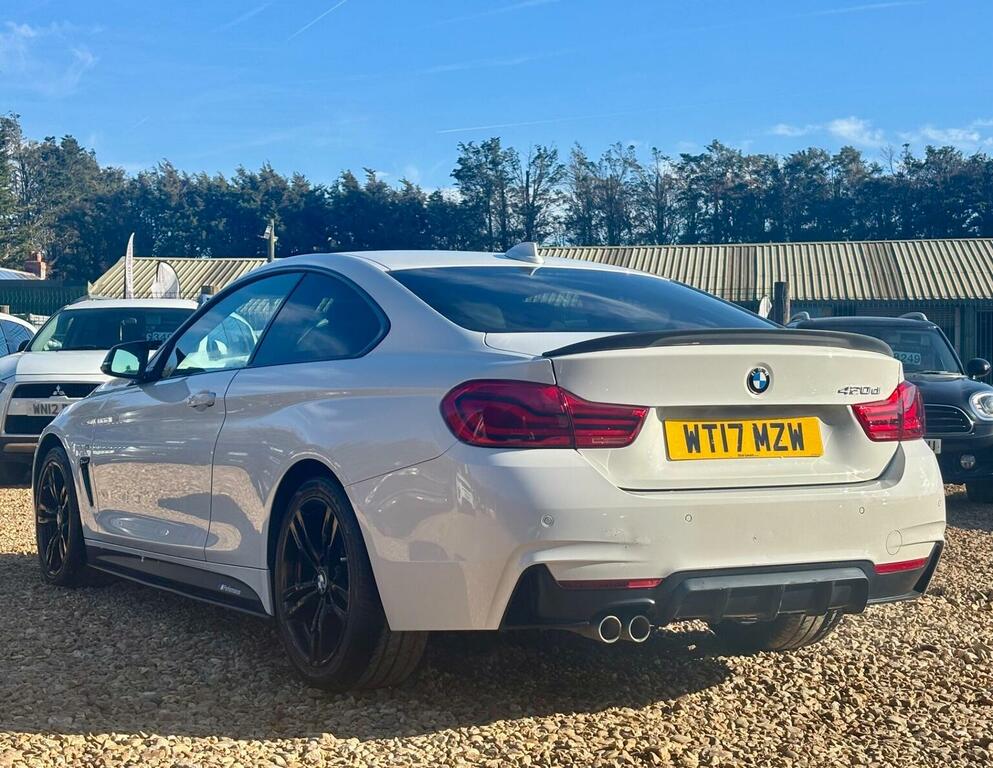 BMW 4 Series 2.0 420D M Sport Euro 6 Ss 2017 White #6