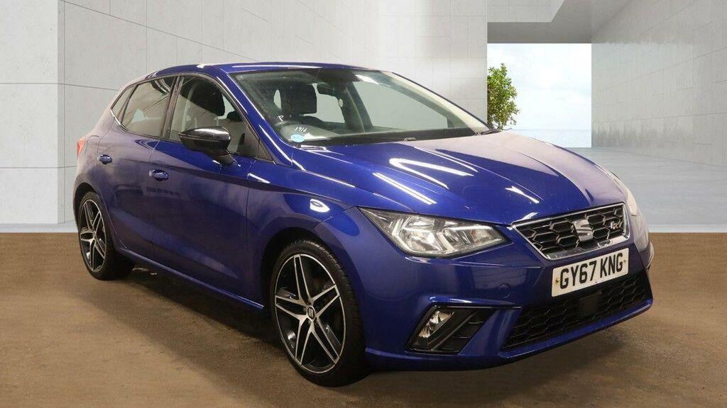 Seat Ibiza 1.0 Tsi Fr Euro 6 Ss 2017 Blue