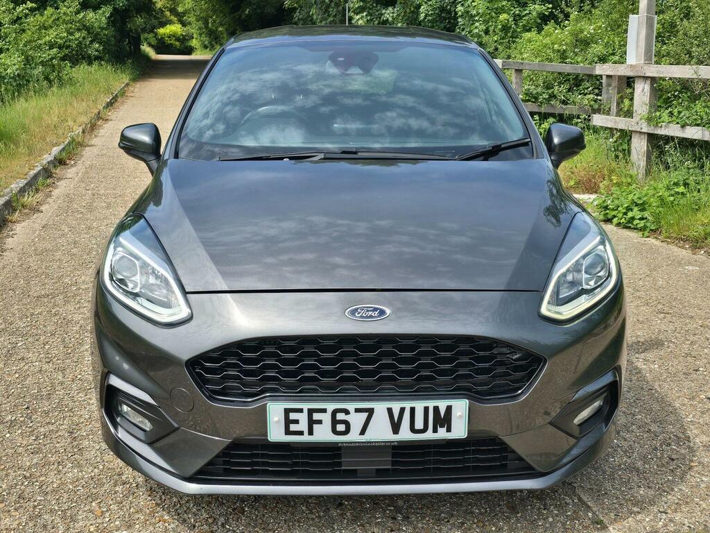 Ford Fiesta Hatchback 1.0T Ecoboost St-line Euro 6 Ss EF67VUM Grey #6