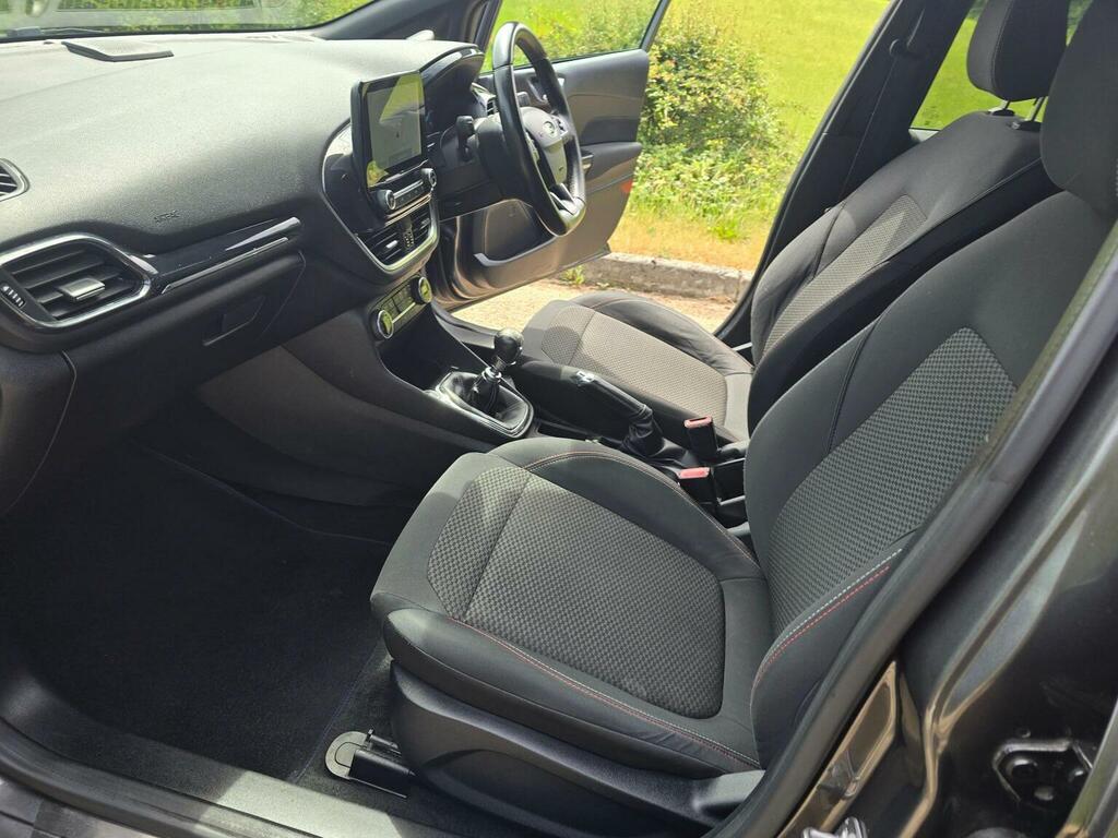 Ford Fiesta Hatchback 1.0T Ecoboost St-line Euro 6 Ss EF67VUM Grey #4
