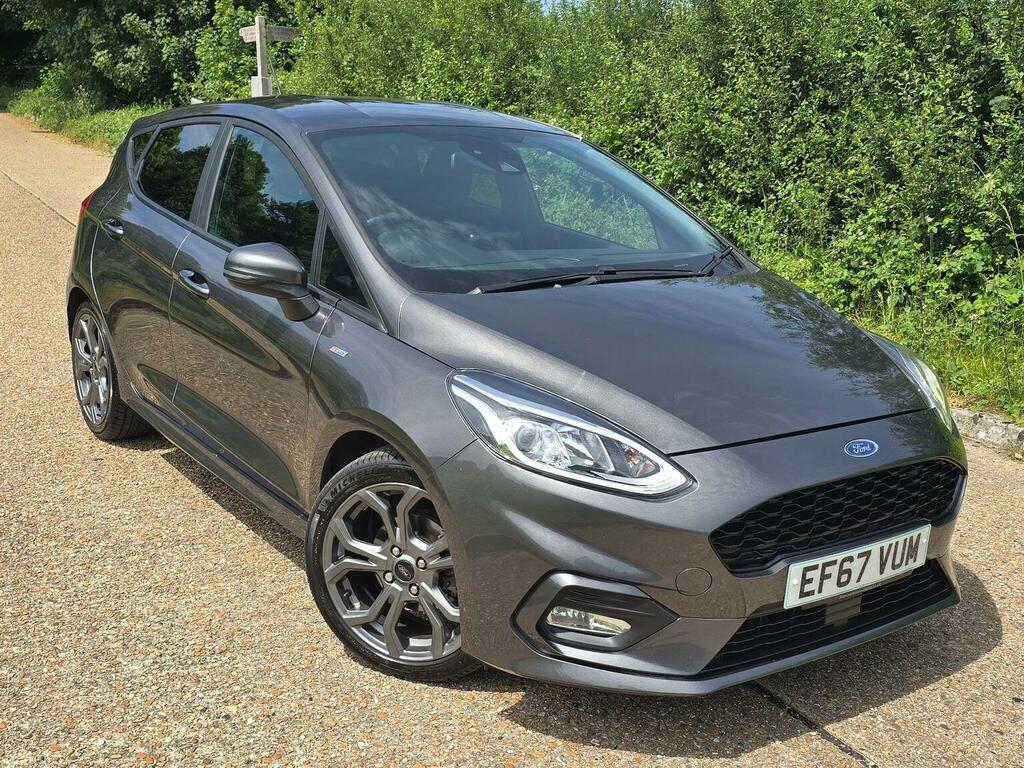 Ford Fiesta Hatchback 1.0T Ecoboost St-line Euro 6 Ss Grey
