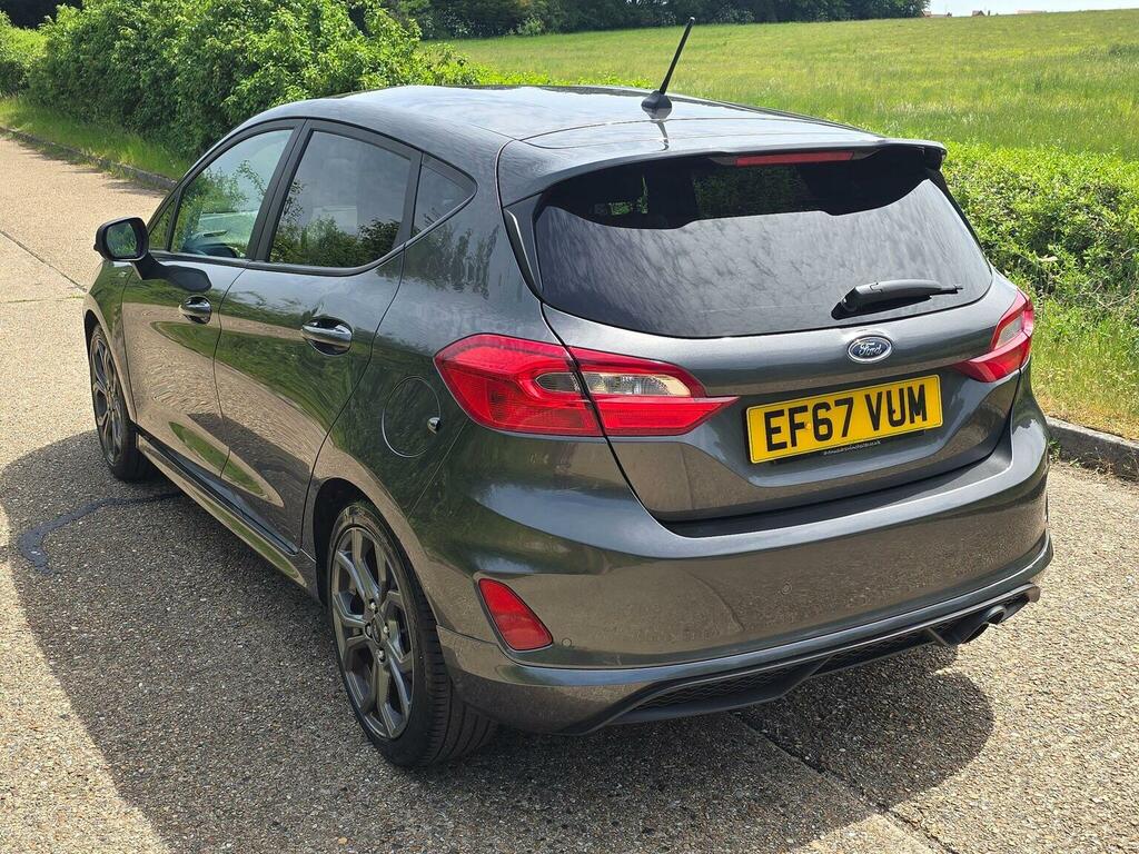 Ford Fiesta Hatchback 1.0T Ecoboost St-line Euro 6 Ss EF67VUM Grey #3