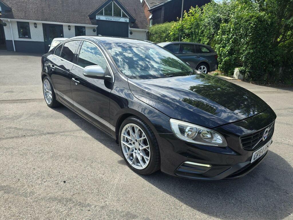 Volvo S60 Saloon 2.0 D4 R-design Nav Euro 6 Ss 2014 Black #4
