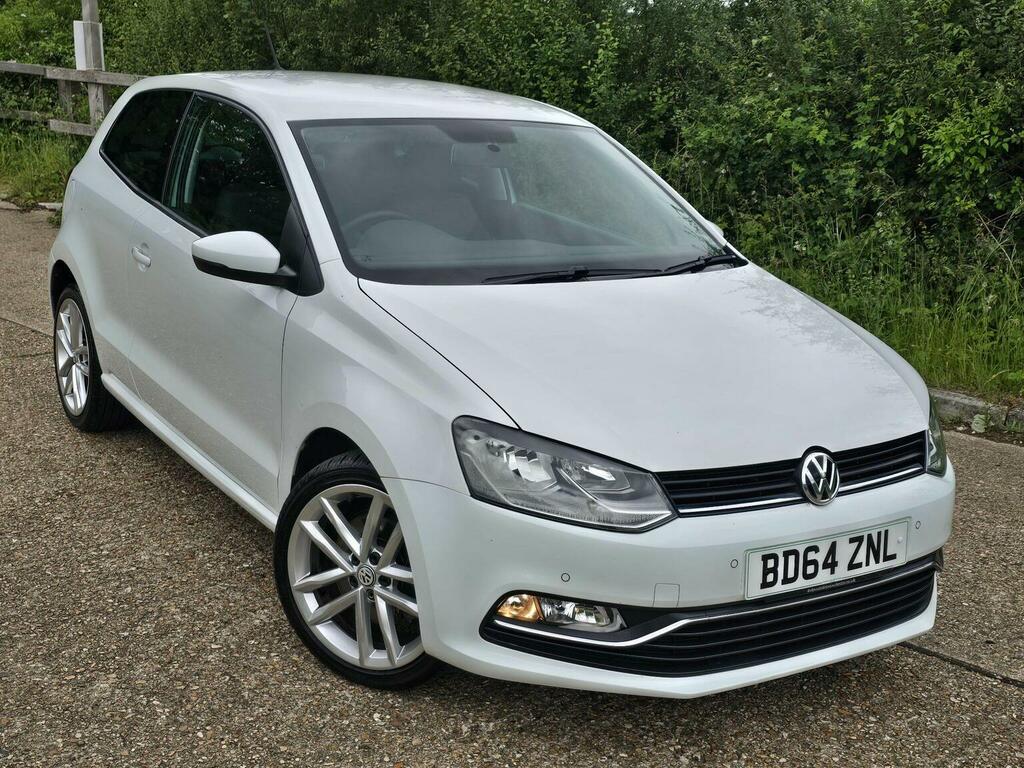 Volkswagen Polo Hatchback 1.2 Tsi Bluemotion Tech Sel Dsg Euro 6 BD64ZNL White