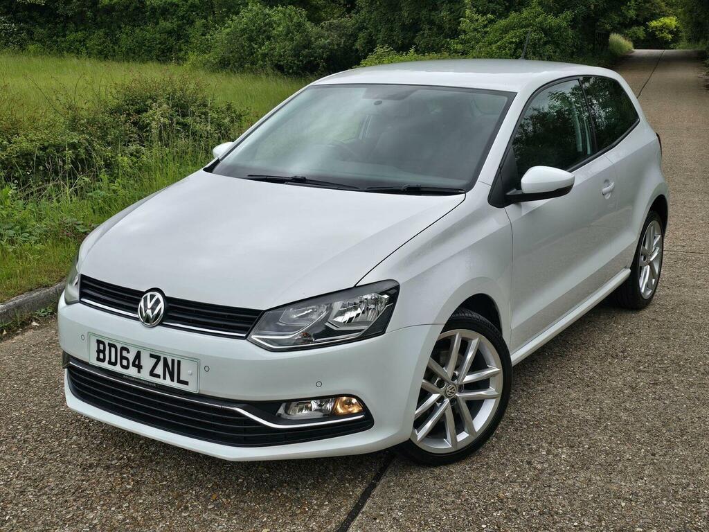 Volkswagen Polo Hatchback 1.2 Tsi Bluemotion Tech Sel Dsg Euro 6 BD64ZNL White #2