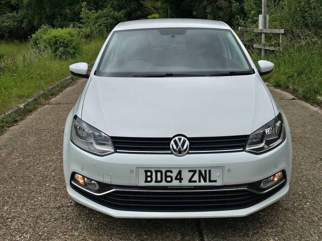 Volkswagen Polo Hatchback 1.2 Tsi Bluemotion Tech Sel Dsg Euro 6 BD64ZNL White #6