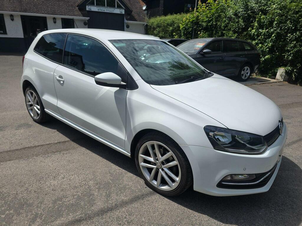 Volkswagen Polo Hatchback 1.2 Tsi Bluemotion Tech Sel Dsg Euro 6 BD64ZNL White #5