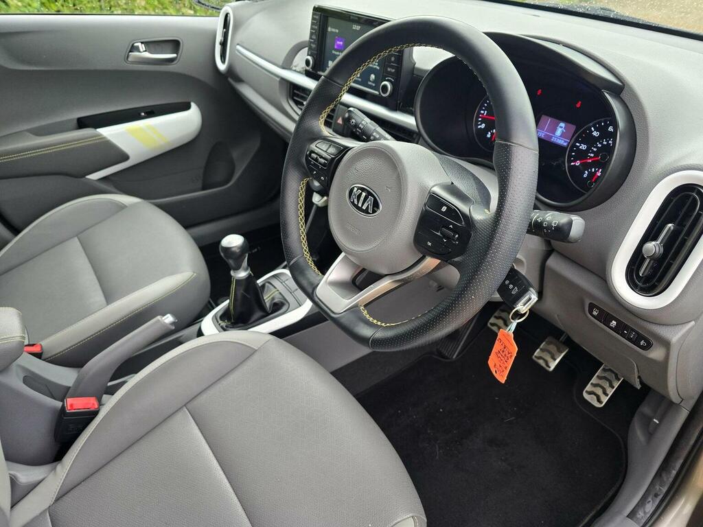 Kia Picanto 1.25 X-line Euro 6 Silver #4
