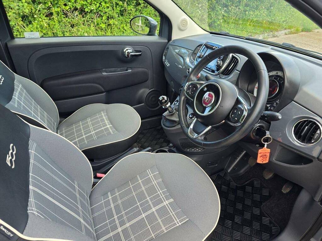 Fiat 500 1.2 Lounge Euro 6 Ss Grey #4