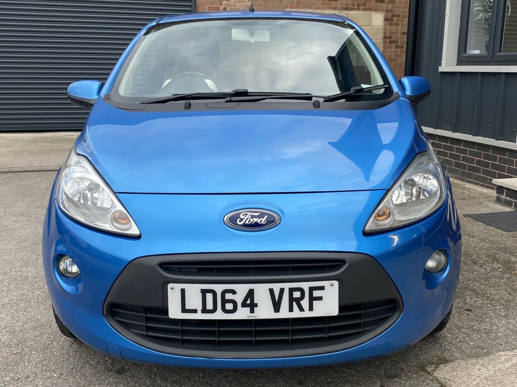 Ford KA Hatchback 1.2 Zetec 11 Services 201464 LD64VRF Blue #5
