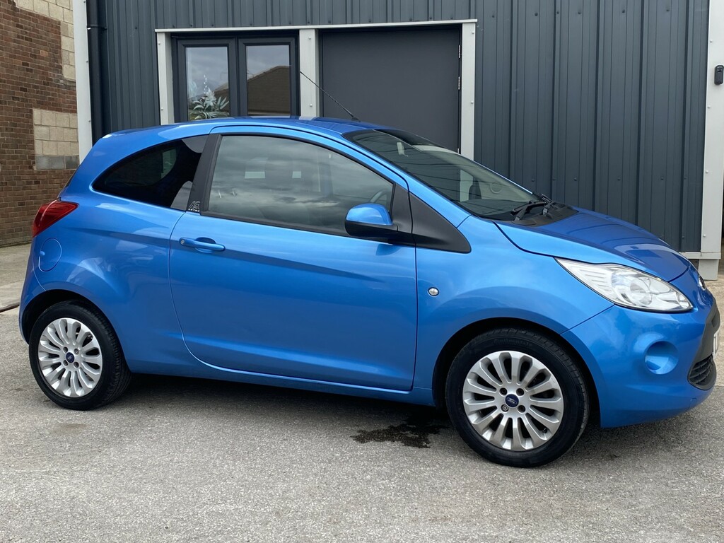 Ford KA Hatchback 1.2 Zetec 11 Services 201464 LD64VRF Blue #6
