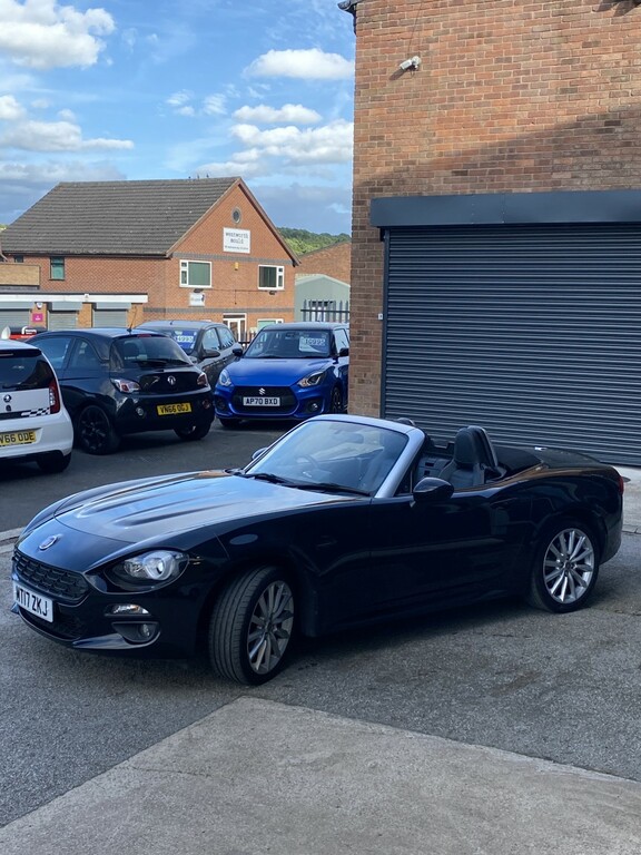 Fiat 124 Spider 1.4 124 Spider 1.4 Multiair Turbo 205 Bhp Lusso Black #5
