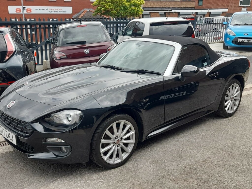 Fiat 124 Spider 1.4 124 Spider 1.4 Multiair Turbo 205 Bhp Lusso Black #4