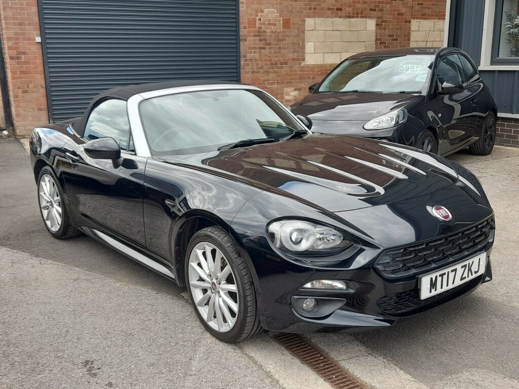 Fiat 124 Spider 1.4 124 Spider 1.4 Multiair Turbo 205 Bhp Lusso Black #3