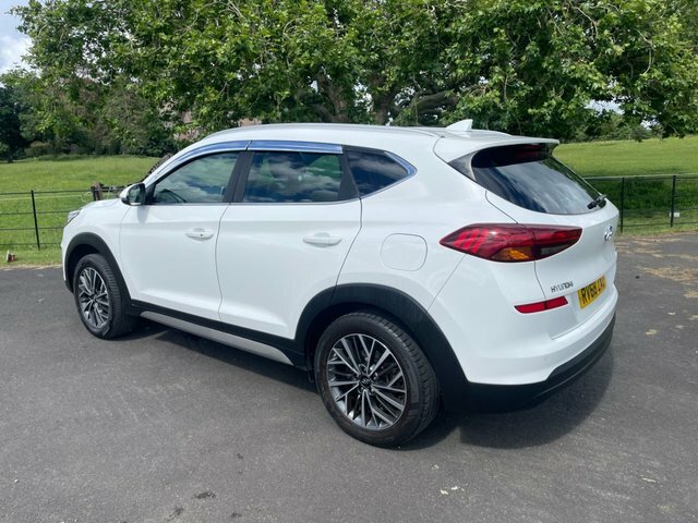 Hyundai Tucson 2018 1.6L 130 Bhp RV68ZXZ White #3