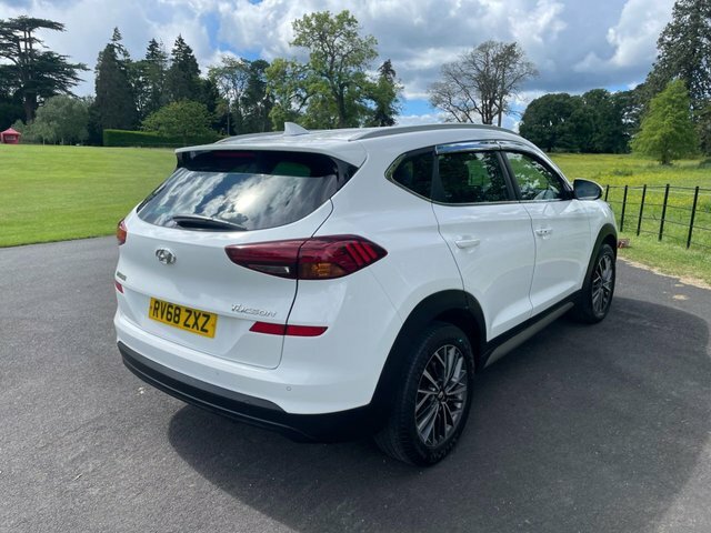 Hyundai Tucson 2018 1.6L 130 Bhp RV68ZXZ White #5