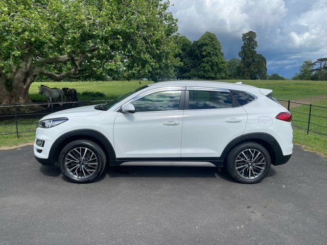 Hyundai Tucson 2018 1.6L 130 Bhp RV68ZXZ White #2
