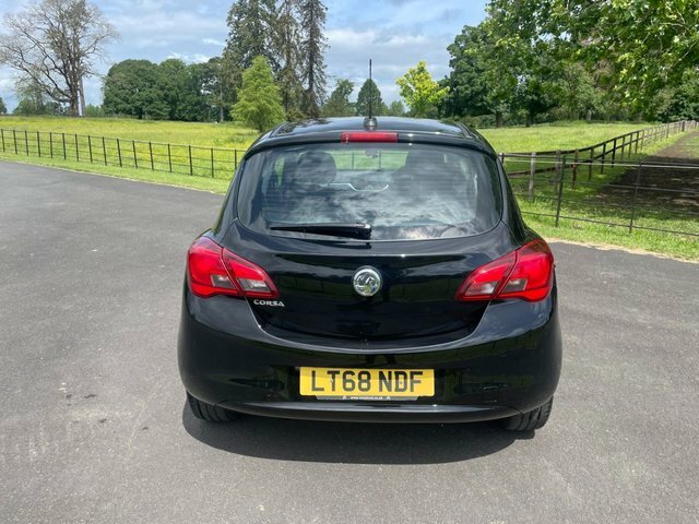 Vauxhall Corsa 2018 1.4I Ecotec Energy Hatchback Manua LT68NDF Black #4