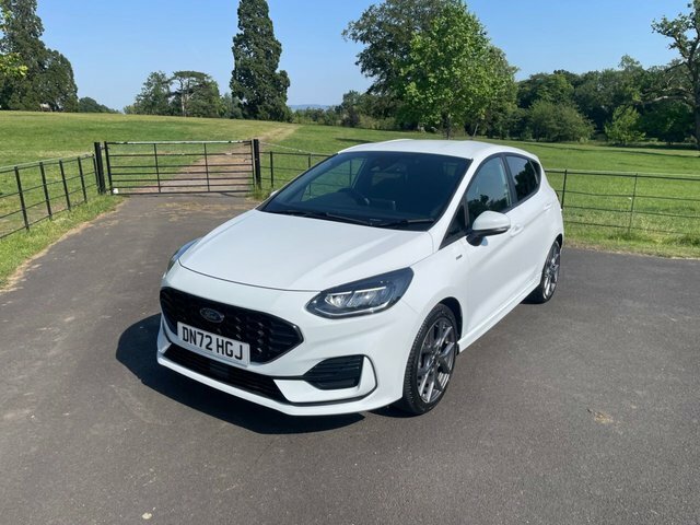 Ford Fiesta 2022 1.0T Ecoboost St-line Hatchback Ma White