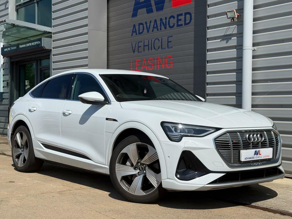 Audi E-tron 50 S Line Sportback Quattro 71.2Kwh White #2