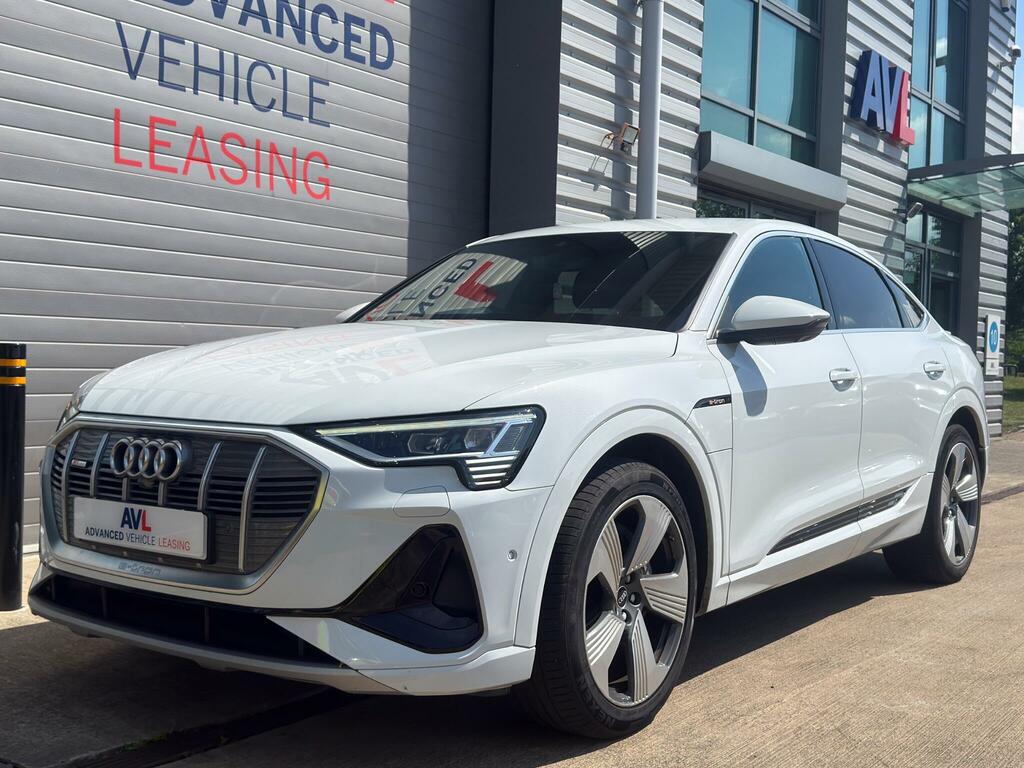 Audi E-tron 50 S Line Sportback Quattro 71.2Kwh White #4