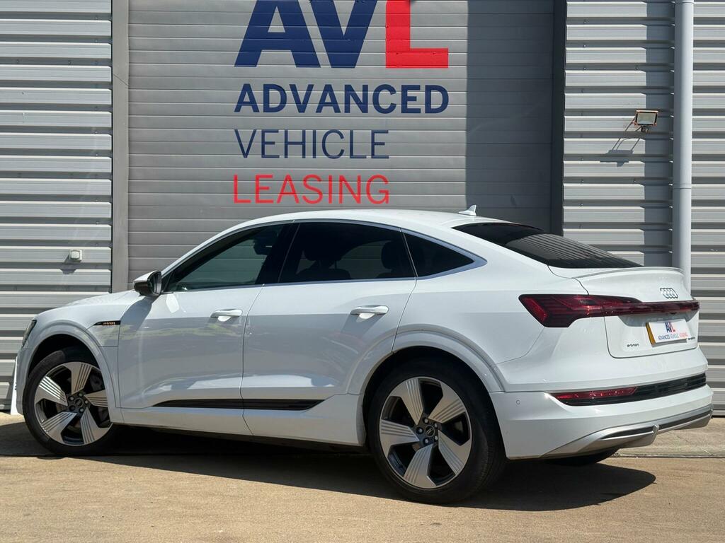 Audi E-tron 50 S Line Sportback Quattro 71.2Kwh White #5