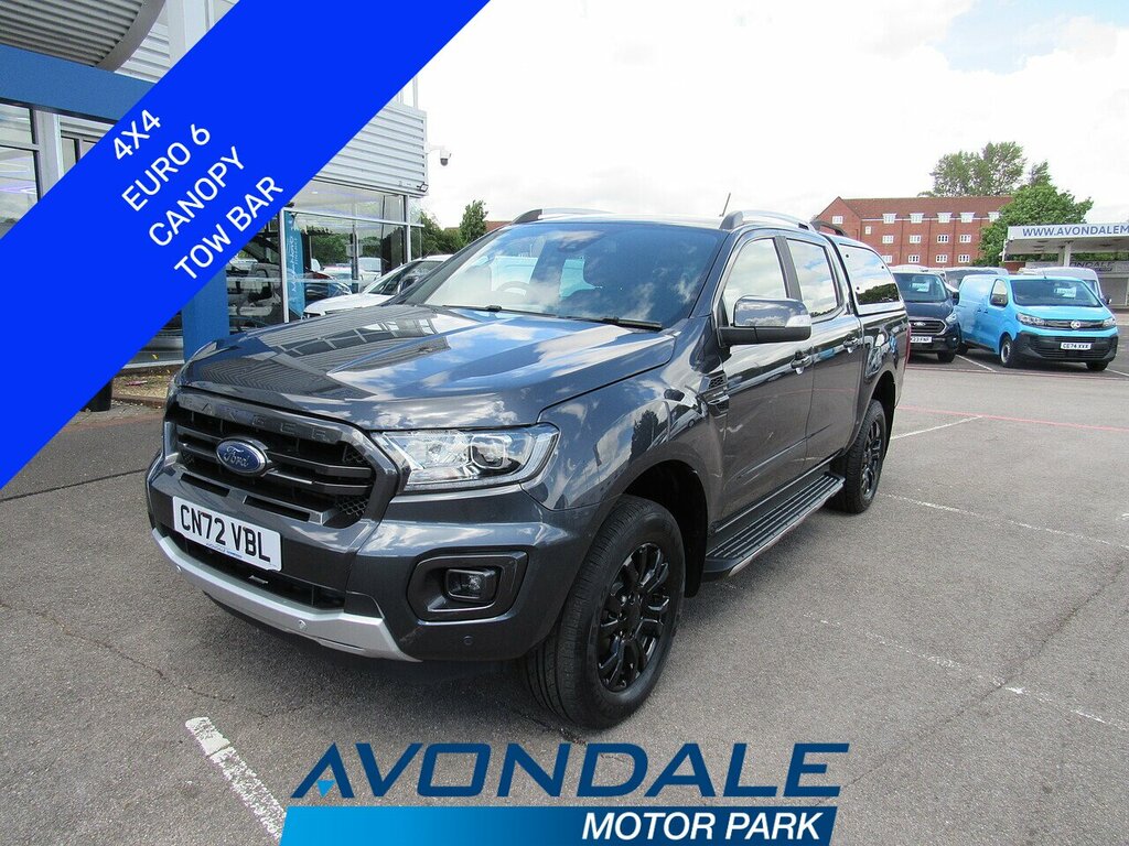 Ford Ranger 2.0 Ecoblue Wildtrak Pickup Double Cab Grey