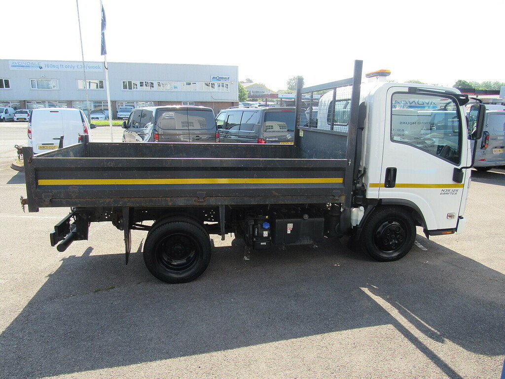Isuzu 1.9D N35 Green Chassis Cab Rwd S LL23GKY White