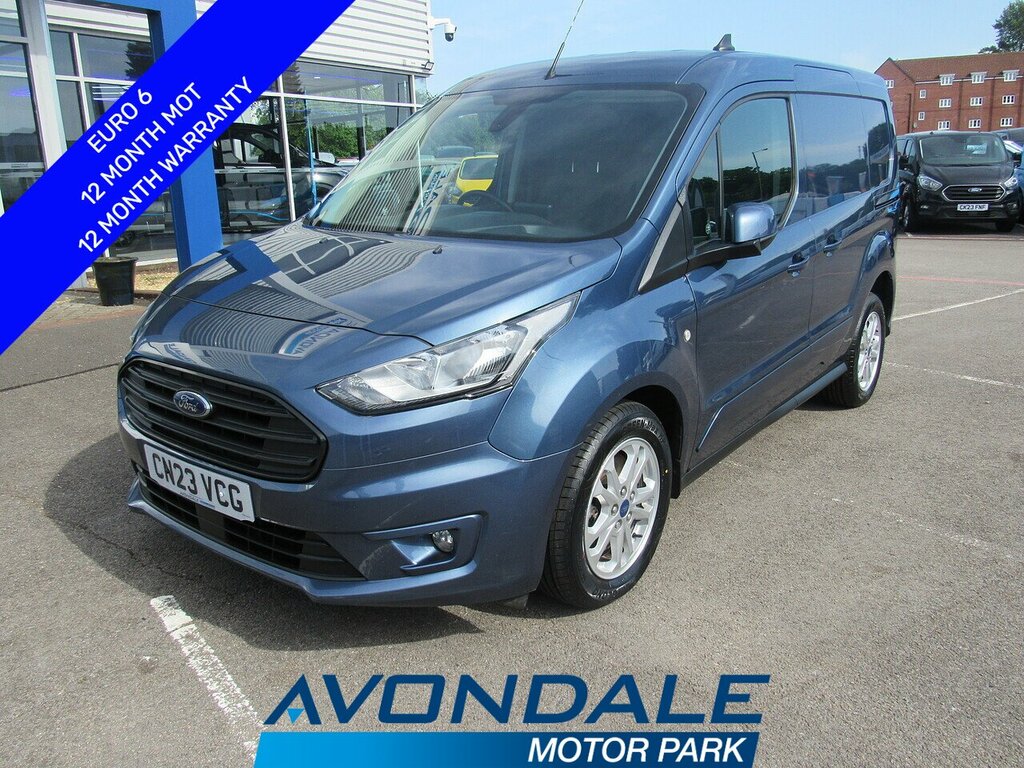 Ford Transit Connect 1.5 240 Ecoblue Limited Panel Van Manua Blue