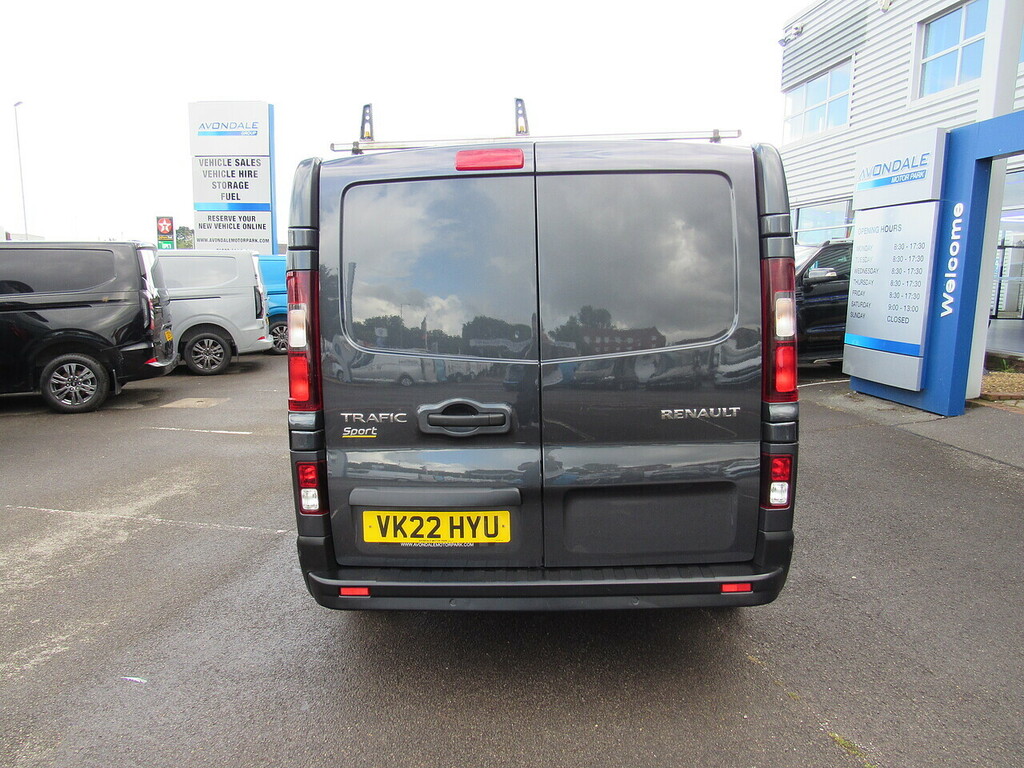 Renault Trafic 2.0 Dci Blue Sl28 Sport Panel Van Manua VK22HYU Grey #5