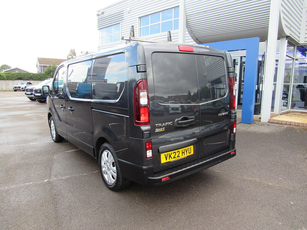 Renault Trafic 2.0 Dci Blue Sl28 Sport Panel Van Manua VK22HYU Grey #4