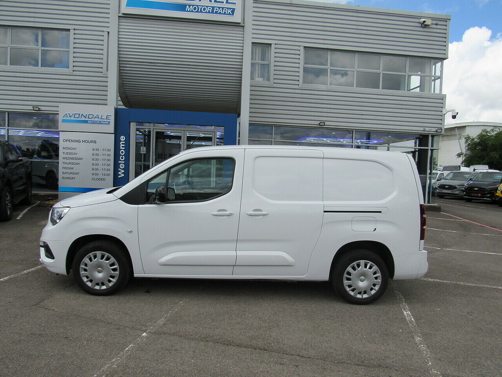 Vauxhall Combo Turbo D 2300 Pro L2 Lwb Euro 6 Twin Side Doors 1.5 DN23LXF White #3