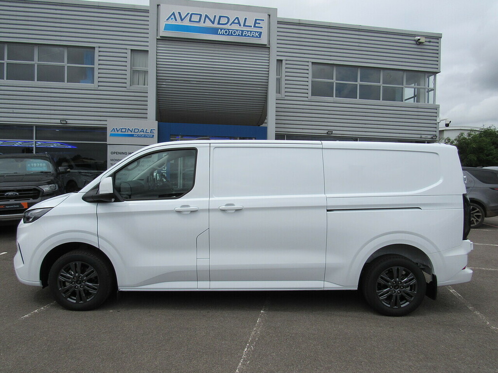 Ford Transit Custom 320 Ecoblue Limited Lwb 170 Bhp White Tw CE75YPP White #3