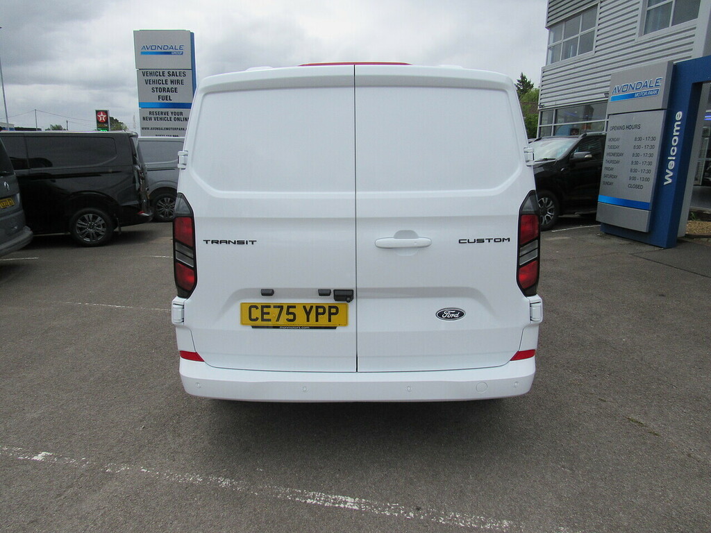 Ford Transit Custom 320 Ecoblue Limited Lwb 170 Bhp White Tw CE75YPP White #5