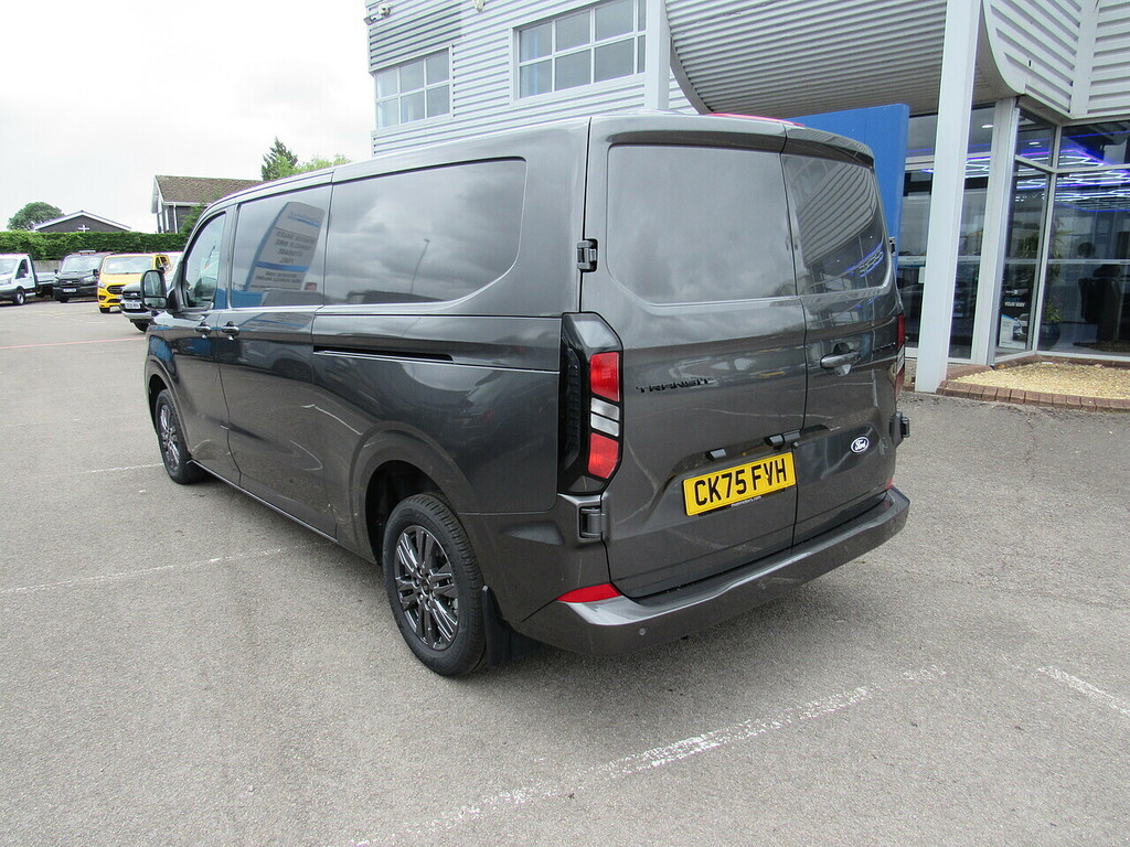 Ford Transit Custom 2.0 320 Ecoblue Limited Panel Van CK75FVH Grey #4