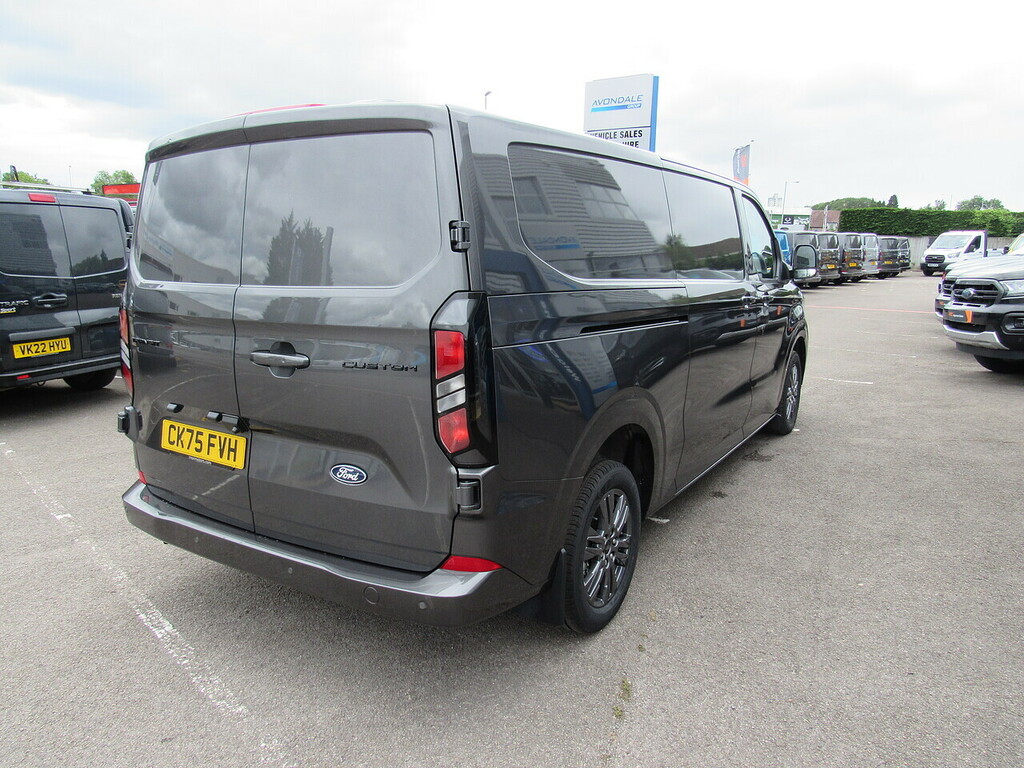 Ford Transit Custom 2.0 320 Ecoblue Limited Panel Van CK75FVH Grey #6