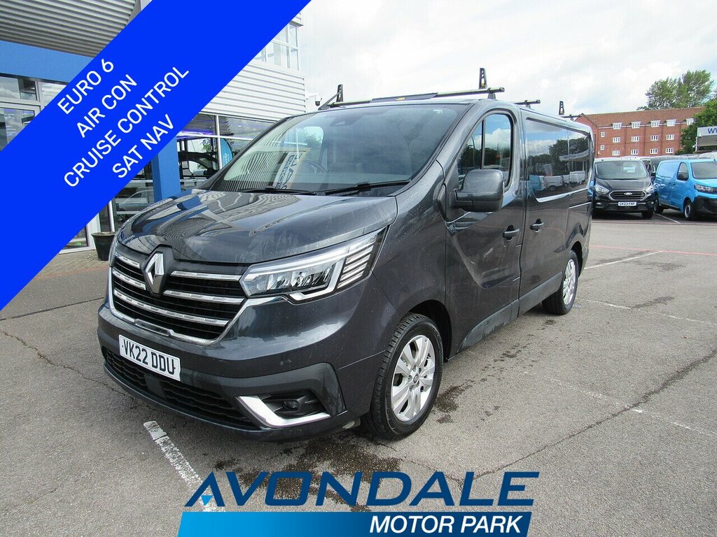 Renault Trafic Dci Blue Sl28 Sport Swb Euro 6 Van Grey