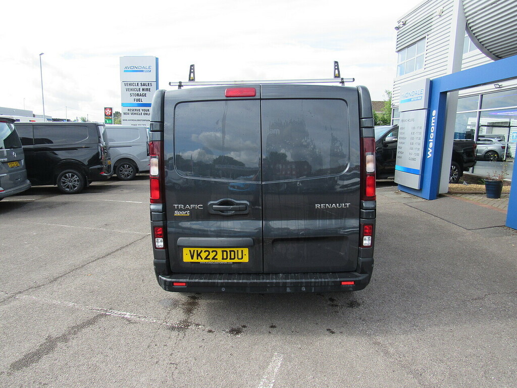 Renault Trafic Dci Blue Sl28 Sport Swb Euro 6 Van Grey #5