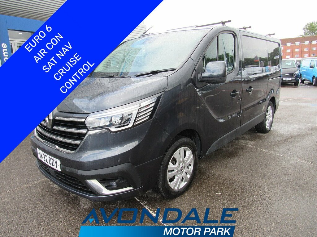 Renault Trafic Dci Blue Sl28 Sport Swb Euro 6 Van Grey