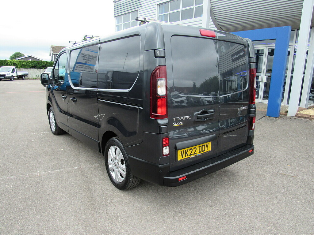 Renault Trafic 2.0 Dci Blue Sl28 Sport Panel Van Manua VK22DDY Grey #4