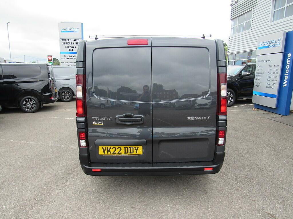 Renault Trafic 2.0 Dci Blue Sl28 Sport Panel Van Manua VK22DDY Grey #5