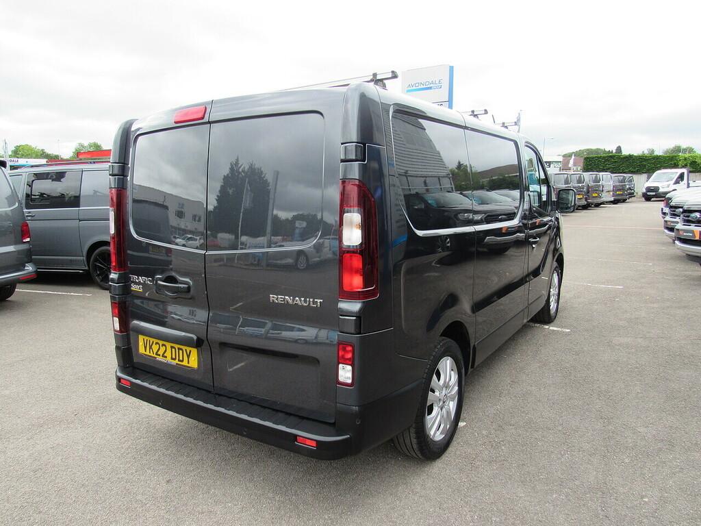 Renault Trafic 2.0 Dci Blue Sl28 Sport Panel Van Manua VK22DDY Grey #6