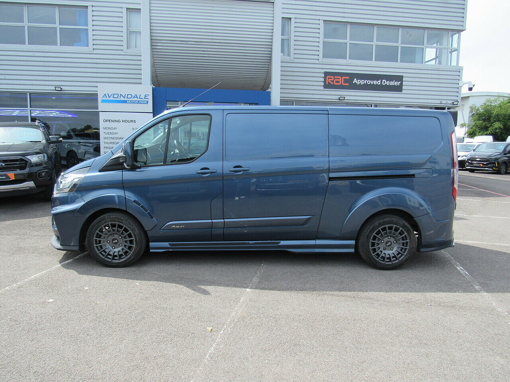 Ford Transit Custom 320 Ecoblue L2 Genuine Msrt M Sport Blue Euro 6 Lw Blue #3