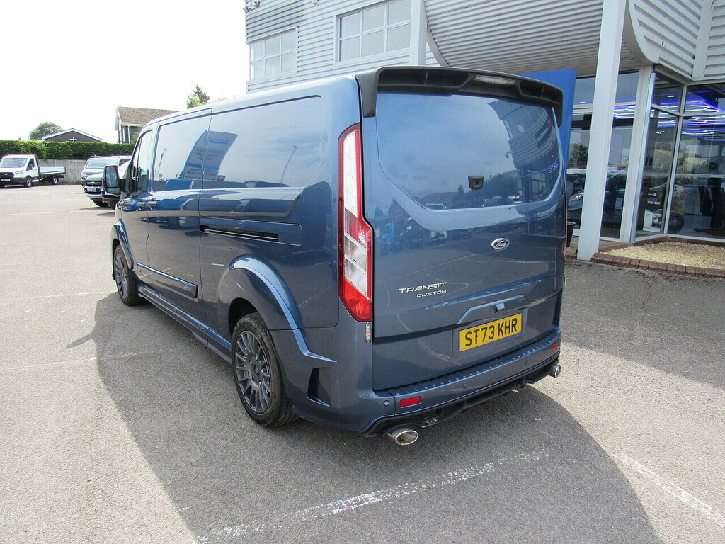 Ford Transit Custom 320 Ecoblue L2 Genuine Msrt M Sport Blue Euro 6 Lw Blue #4