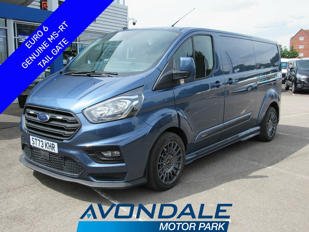 Ford Transit Custom 320 Ecoblue L2 Genuine Msrt M Sport Blue Euro 6 Lw Blue