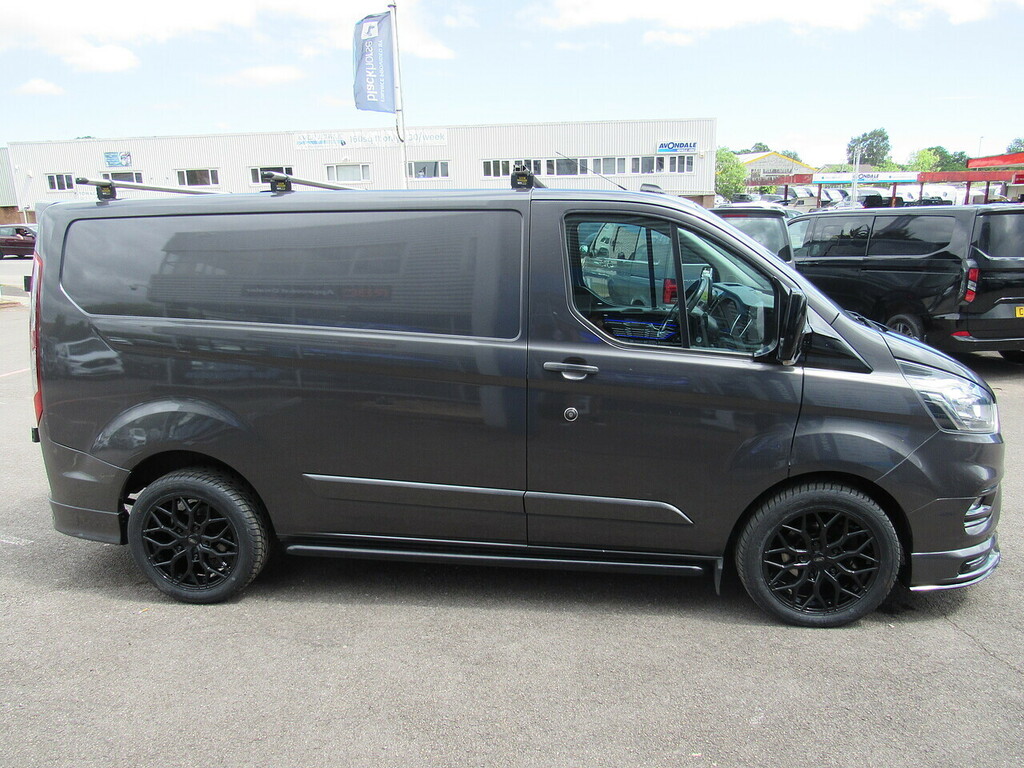 Ford Transit Custom 300 Ecoblue Limited L1 Swb Sport Styled Euro 6 Van CK22EZT Grey #5