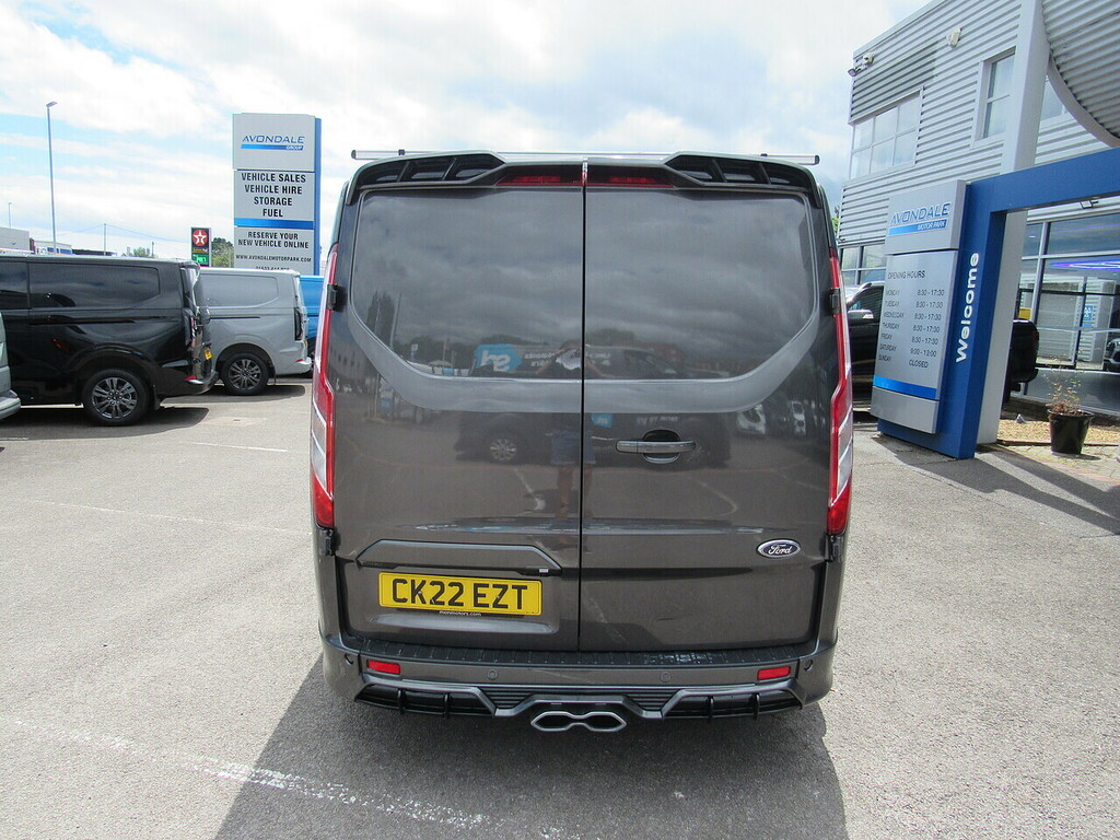 Ford Transit Custom 300 Ecoblue Limited L1 Swb Sport Styled Euro 6 Van CK22EZT Grey #3